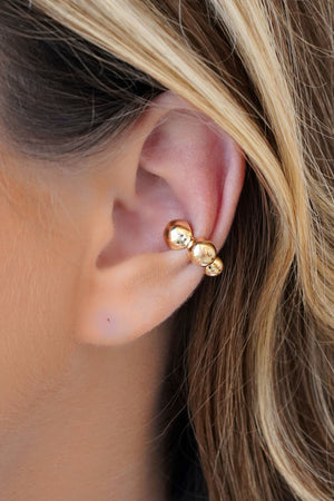 Piercing Bolas Lisas Banhado a Ouro 18K