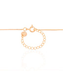 Gargantilha Geométrico Pontos de Luz Cristal Banhado a Ouro 18K - 40 cm