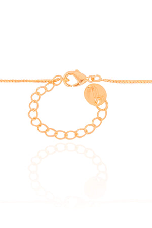 Choker Veneziana Pontos de Luz Cristal Banhado a Ouro 18K