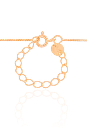 Gargantilha Veneziana Árvore da Vida Cravejada Cristal Banhado a Ouro 18K - 45 cm