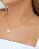 Gargantilha Eu Amo Ser Mãe Coração Cristal Banhado a Ouro 18K - 45 cm