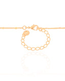 Gargantilha Plaquinhas Grumet 2 mm Banhado a Ouro 18K - 45 cm