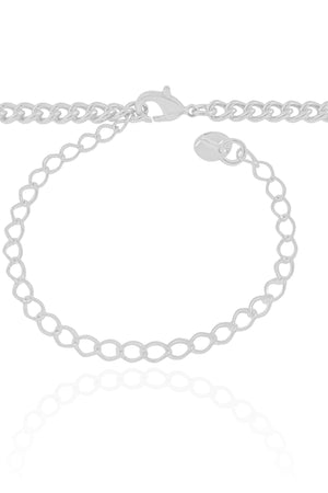 Choker Grumet Gota Cristal Ródio Branco