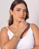 Ear Cuff Folhas 2.8 cm Banhado a Ouro 18K