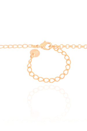 Choker Piastrine 5 mm Banhado a Ouro 18K