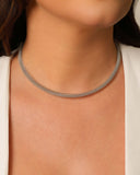 Aro Flexível Aramado 5 mm Ródio Branco