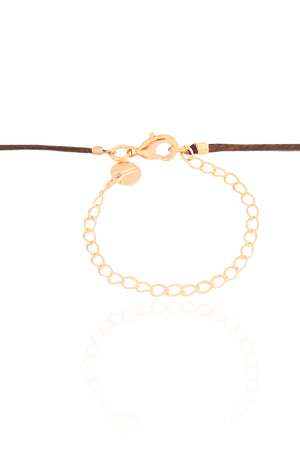 Choker Fio Coreano Howlita 12 mm Banhado a Ouro 18K