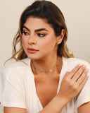 Anel Trevo Cristal Tamanho 24 Ródio Branco