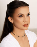 Brinco Argola Tubo Lisa Abs 1.8 cm Ródio Branco