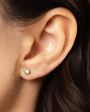 Trio Pontos de Luz Coloridos Banhado a Ouro 18K