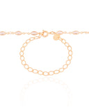 Choker Navetes Cristal Banhado a Ouro 18K