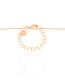 Gargantilha Veneziana Redondo Liso Banhado a Ouro 18K - 45 cm