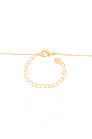 Gargantilha Veneziana Redondo Flat Liso Banhado a Ouro 18K - 45 cm