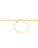 Choker Elos Torcidos 4 mm Banhado a Ouro 18K