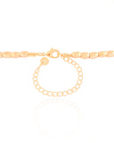 Choker Abaulada ABS Banhado a Ouro 18K