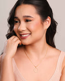 Brinco Argola Click Laço Baguetes Cristal 1.0 cm Banhado a Ouro 18K