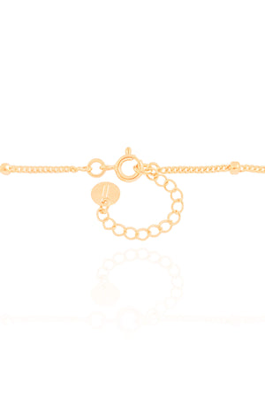 Choker Grumet Bolinhas Banhado a Ouro 18K