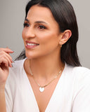 Brinco Argola Click Torcida Dupla 1.5 cm Banhado a Ouro 18K