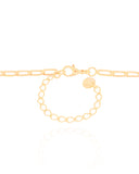 Gargantilha Masculina Grumet 3 mm Banhado a Ouro 18K - 60 cm