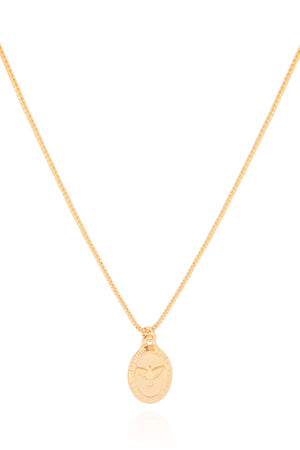 Gargantilha Veneziana Pomba da Paz Banhado a Ouro 18K - 40 cm