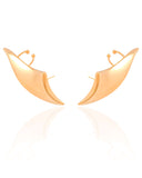 Ear Cuff Liso 4.6 cm Banhado a Ouro 18K