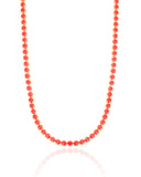 Choker Riviera Fuchsia 3 mm Banhado a Ouro 18K