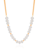 Gargantilha Snake Cristais Banhado a Ouro 18K - 40 cm