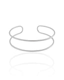 Braceletes Fios Ródio Branco