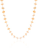 Choker Plaquinhas Lisas 6 mm Banhado a Ouro 18K