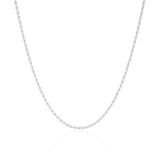 Choker Cordão Baiano Ródio Branco