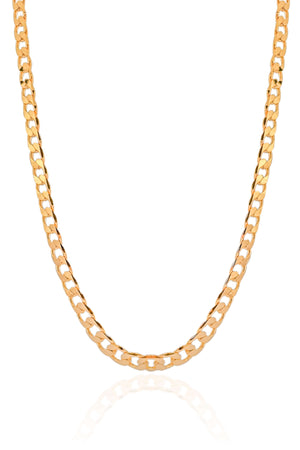Choker Grumet 6.5 mm Banhado a Ouro 18K