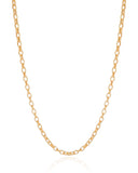 Gargantilha Elos 3 mm Banhado a Ouro 18K