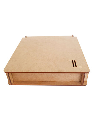 Caixa Porta Joias Grande com 9 Divisórias