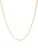 Choker Rabo de Rato Banhado a Ouro 18K