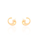 Ear Cuff Gota Lisa 1.7 cm Banhado a Ouro 18K