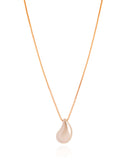 Gargantilha Veneziana Gota Pérola 1.8 cm Banhado a Ouro 18K - 45 cm