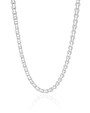 Choker Elos Nó Ródio Branco