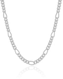 Choker Elos Detalhados Ródio Branco