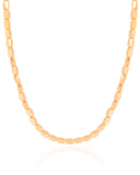 Choker Abaulada ABS Banhado a Ouro 18K