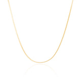 Choker Malha Fita 2 mm Banhado a Ouro 18K