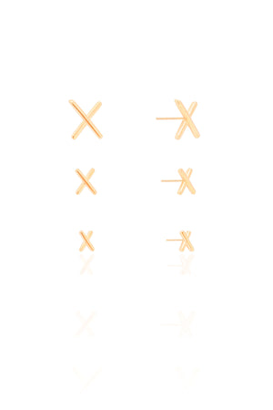 Trio X Liso Banhado a Ouro 18K