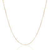 Gargantilha Veneziana 45 + 5 cm Banhado a Ouro 18K