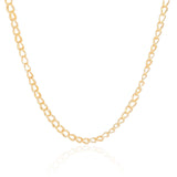 Choker Elos Duplos Banhado a Ouro 18K