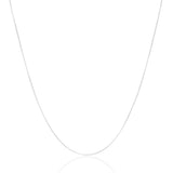 Gargantilhas Venezianas 3 x 45 + 5 cm Ródio Branco