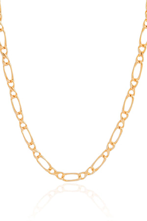 Choker Elos Torcidos Banhado a Ouro 18K