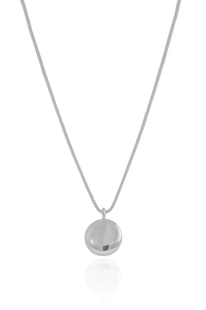 Choker Veneziana Redondo Liso 1.2 cm Ródio Branco