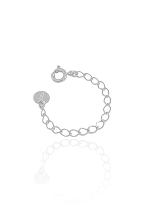 Extensor 5 cm com Fecho Ródio Branco