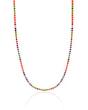 Choker Riviera Colorida 1.7 mm Banhado a Ouro 18K