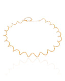 Aro Ondulado Banhado a Ouro 18K