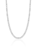 Choker Piastrine Ródio Branco